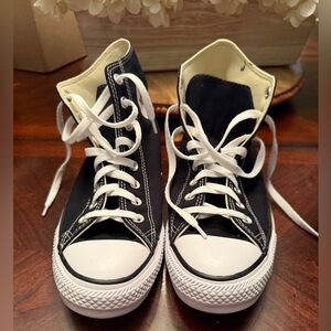 Black Converse High-Top Sneakers